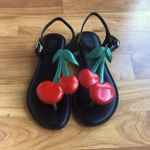 Mel by Melissa Cherry sandals